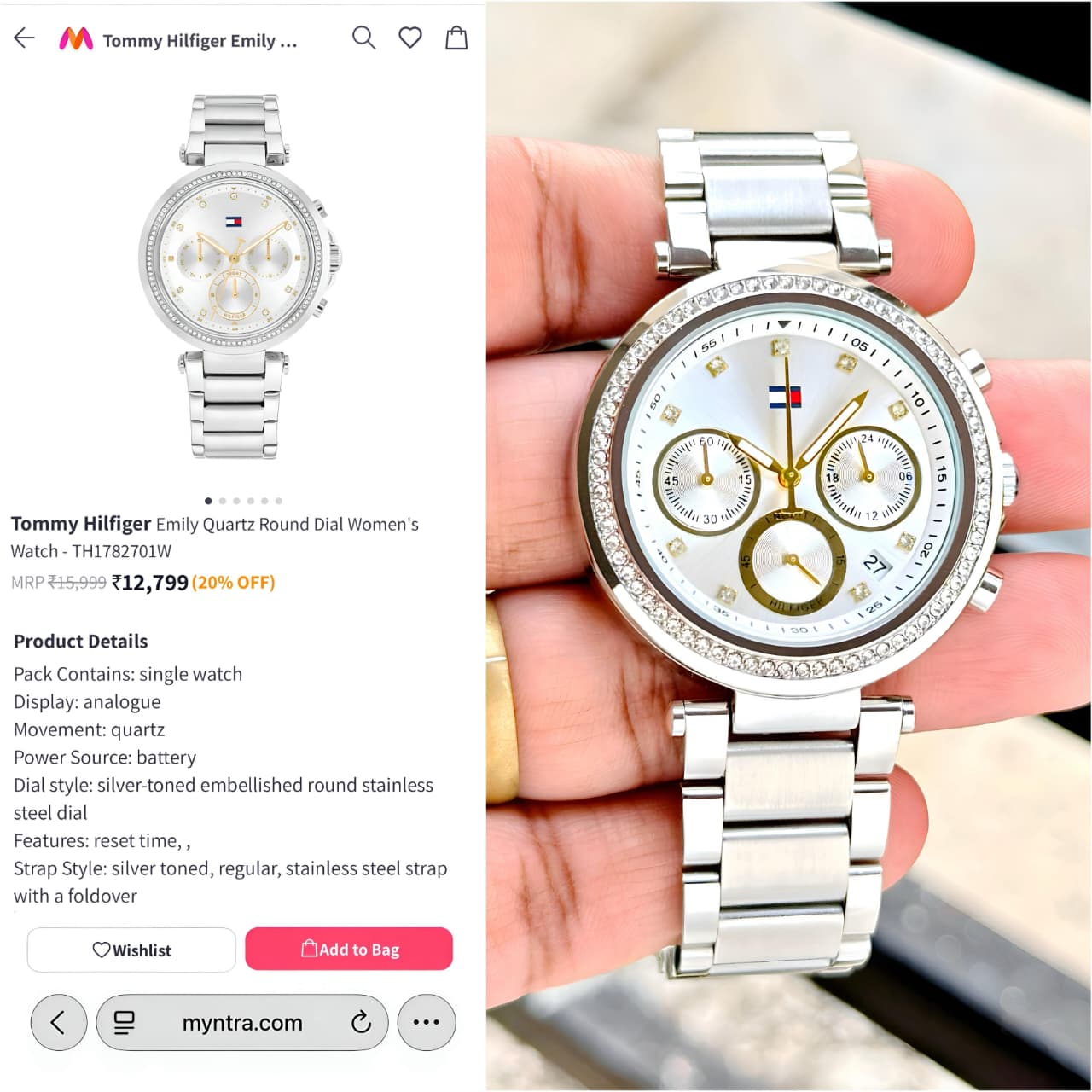 Tommy Hilfiger Emily TH1782701W