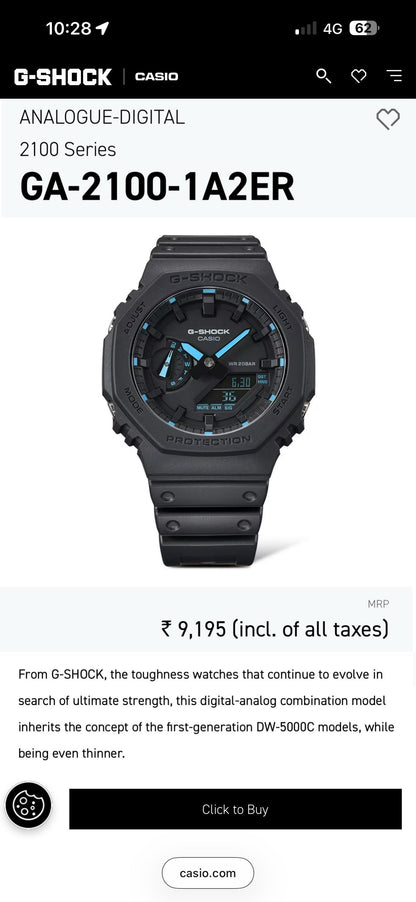 G-Shock GA-2100-1A2ER