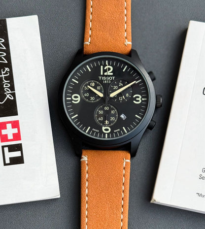 Tissot T-Sport Chrono Xl Black Dial