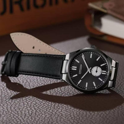 Citizen Leather Nk5010-01H Watch