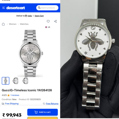 GUCCI YA1264126 G Timeless Watch