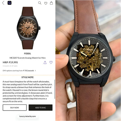 Fossil Everett ME3207