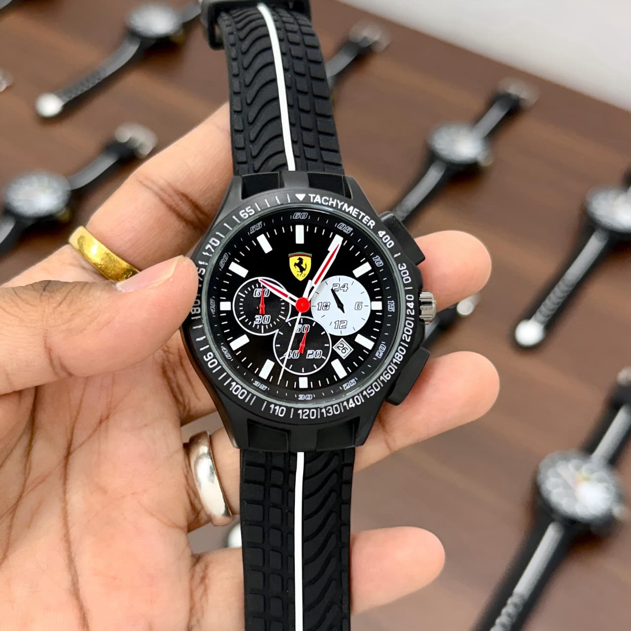 Scuderia Ferrari Black Sporty