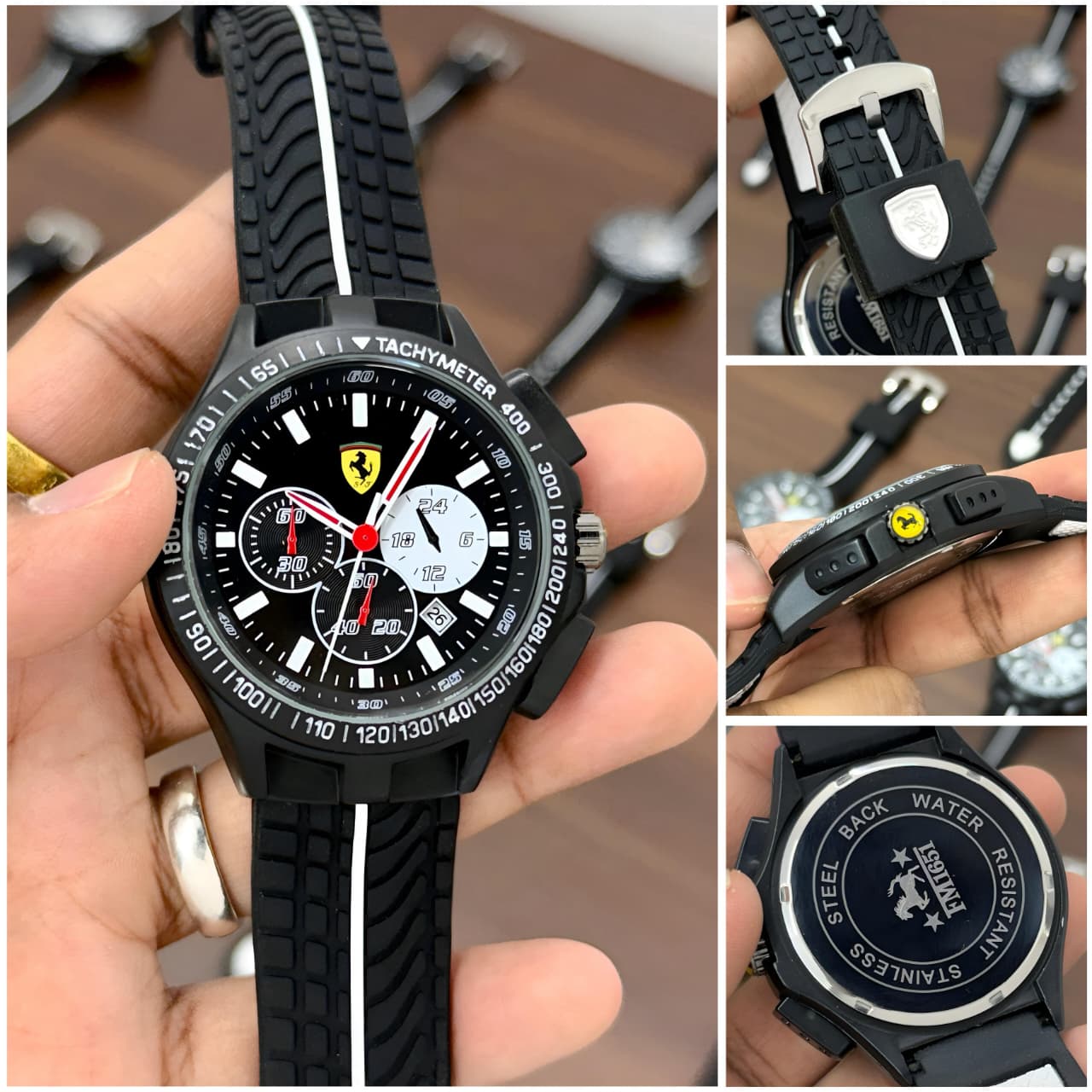 Scuderia Ferrari Black Sporty