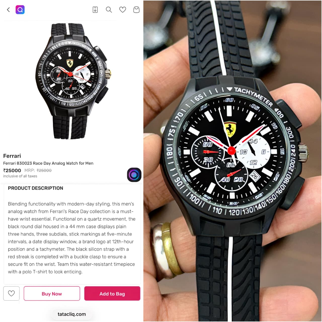 Scuderia Ferrari Black Sporty