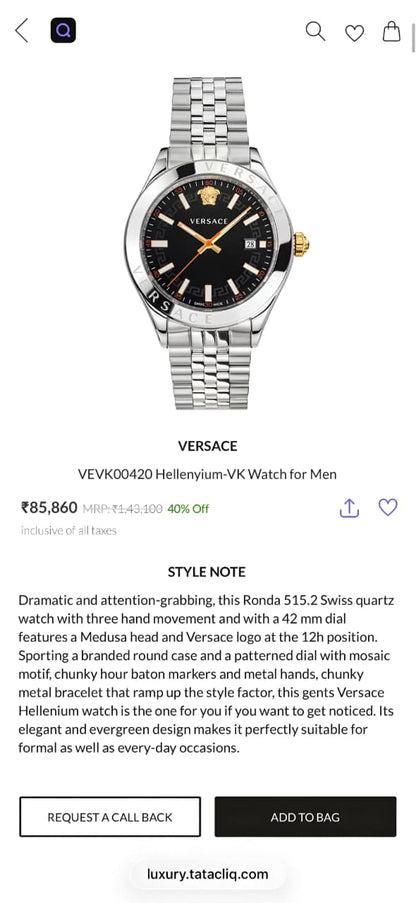 Versace Hellenyium VK