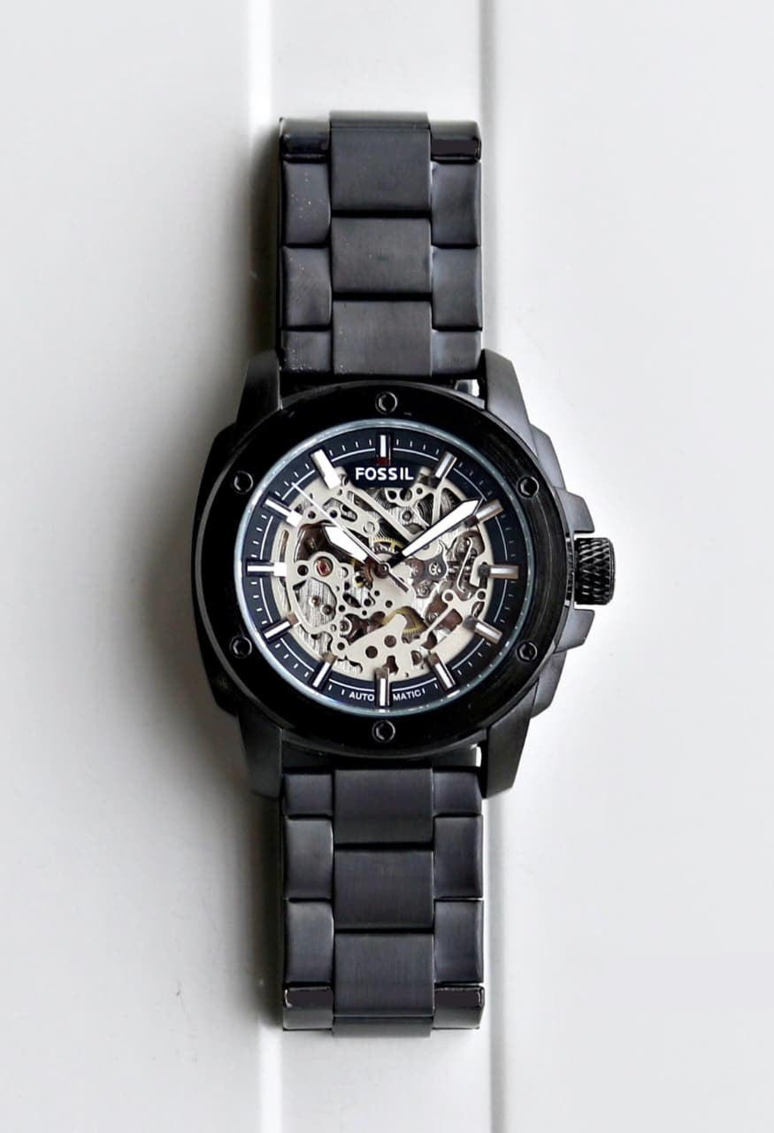 Fossil Modern Machine Automatic Skeleton Dial Men's Watch ME3080