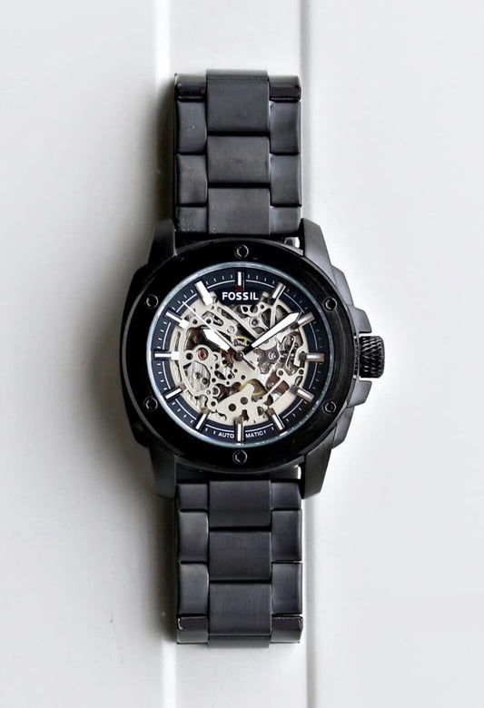 Fossil Modern Machine Automatic Skeleton Dial Men's Watch ME3080