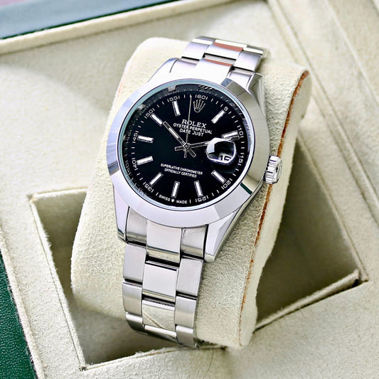 Rolex DateJust Silver Edition Men's Watch