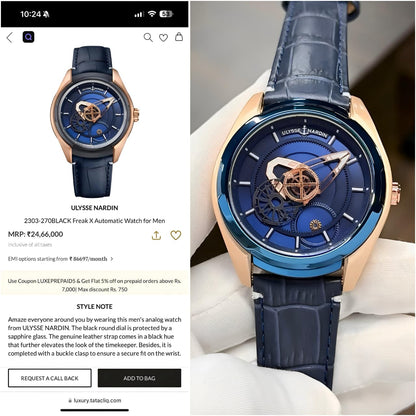 Ulysse Nardin Freak Collection Men's Watch
