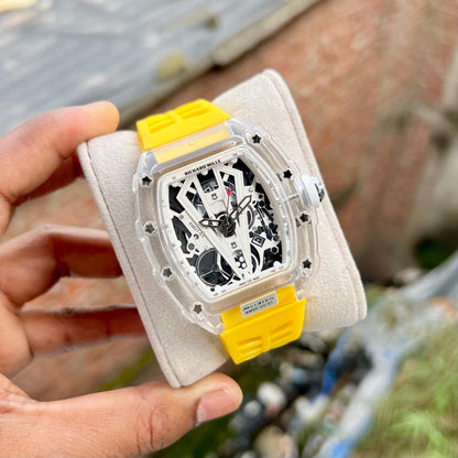 Richard Mille Transparent Skeleton Luxury Watch