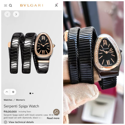 Bvlgari Serpenti Black Edition