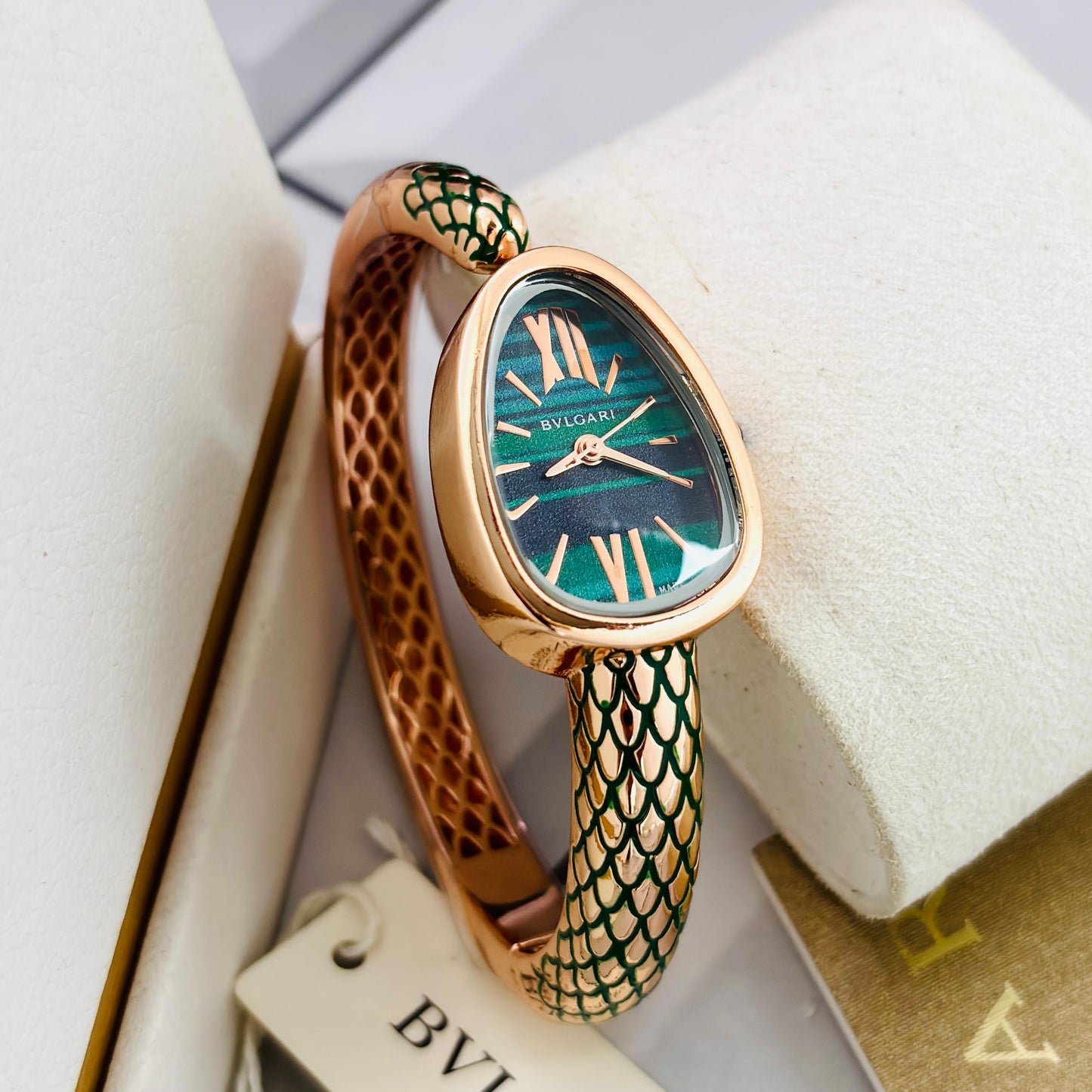 Bvlgari Bangle Style Bracelet Watch