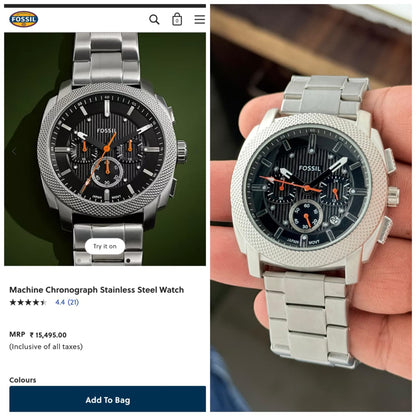 Fossil Machine Chronograph FS6095
