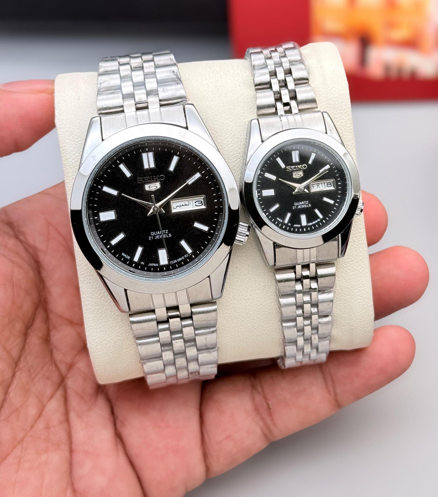 Seiko Couple Watches - For Him & Her