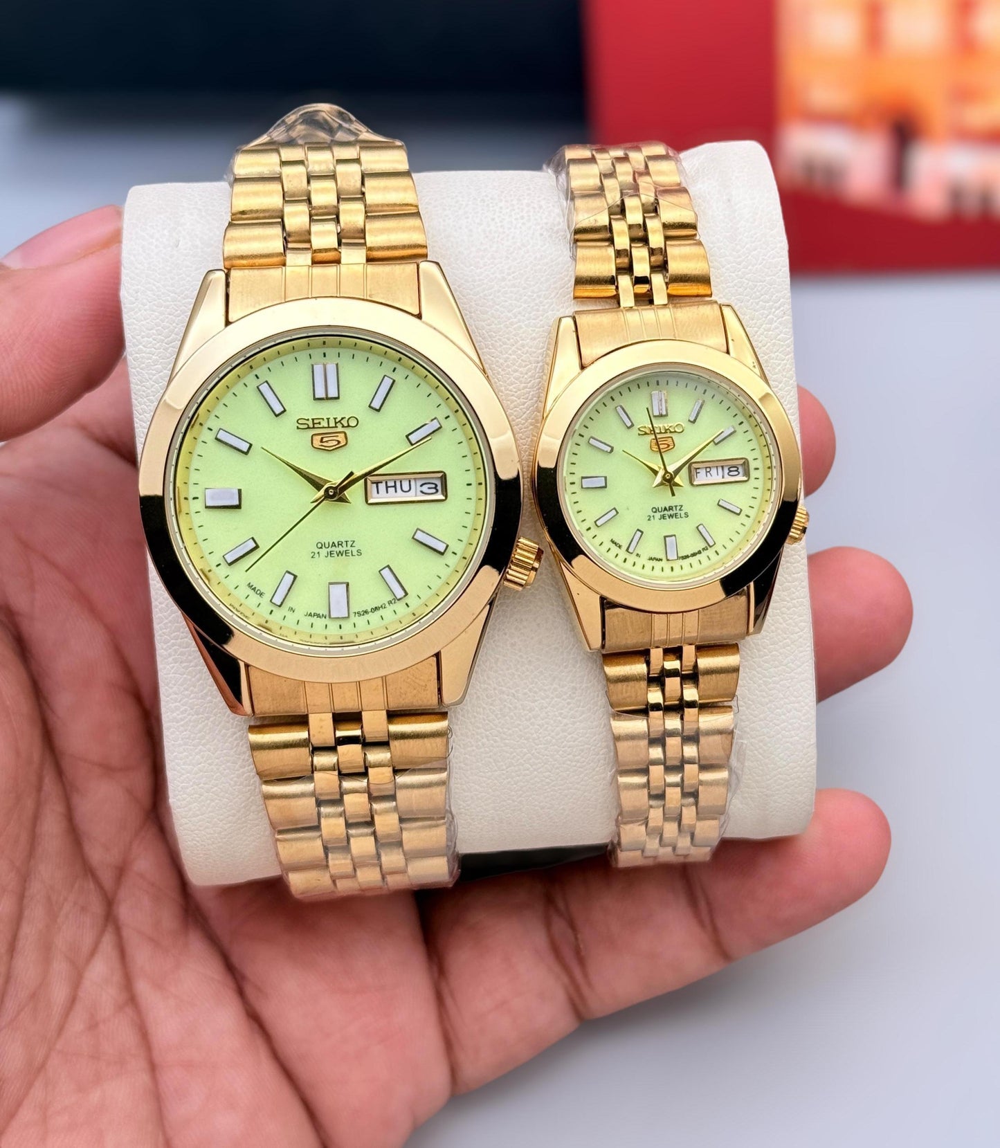 Seiko Couple Watches - For Him & Her