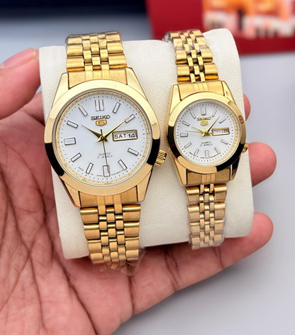 Seiko Couple Watches - For Him & Her