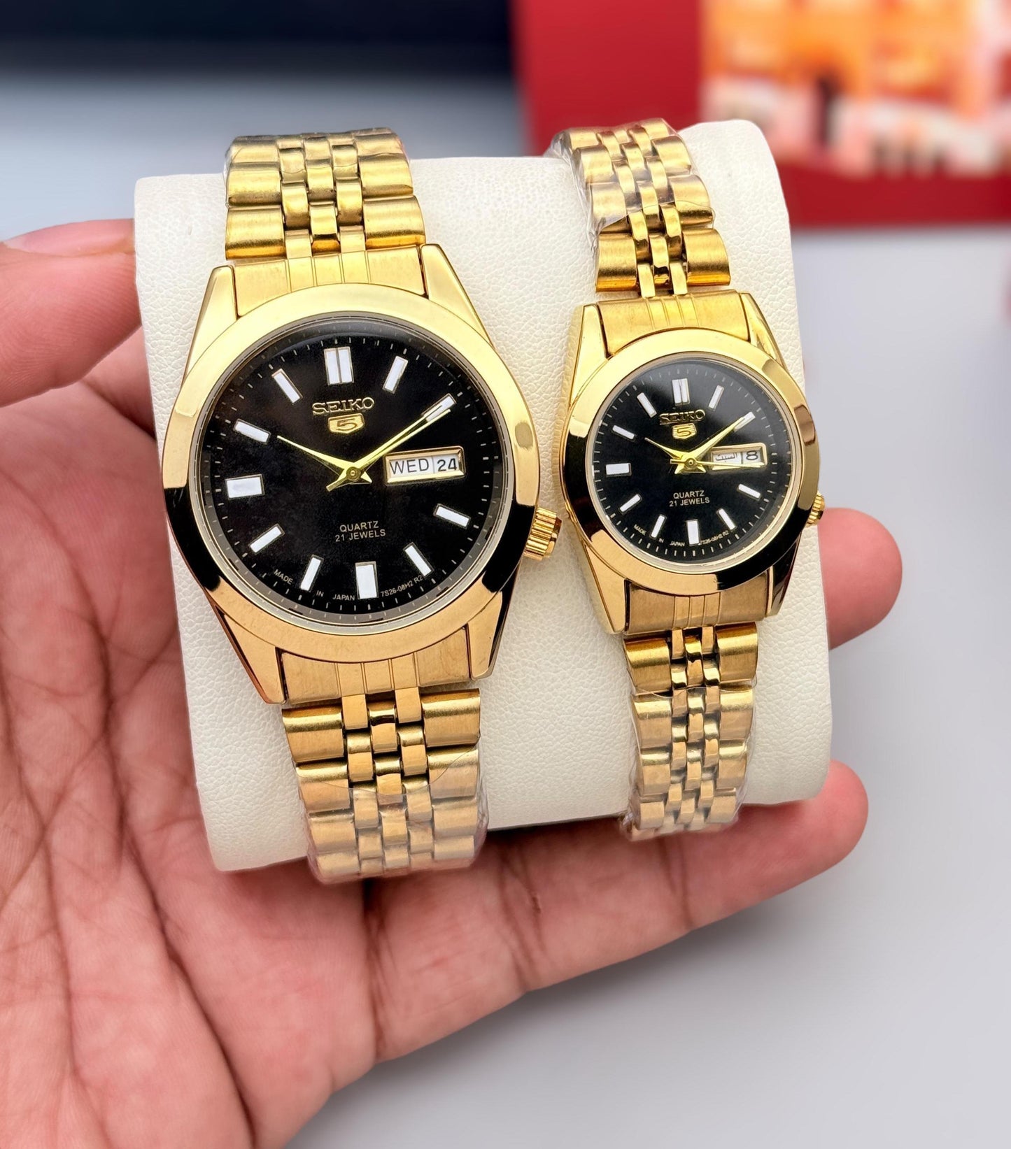 Seiko Couple Watches - For Him & Her