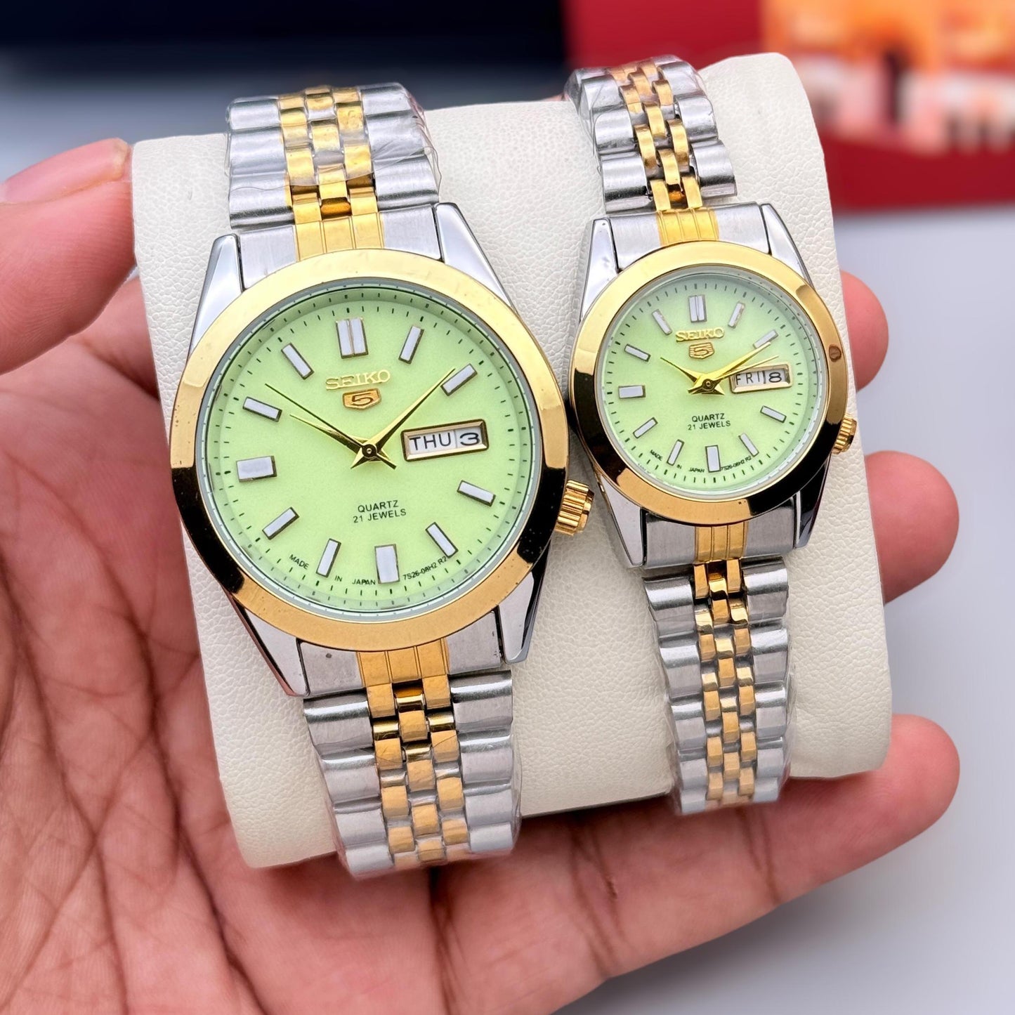 Seiko Couple Watches - For Him & Her