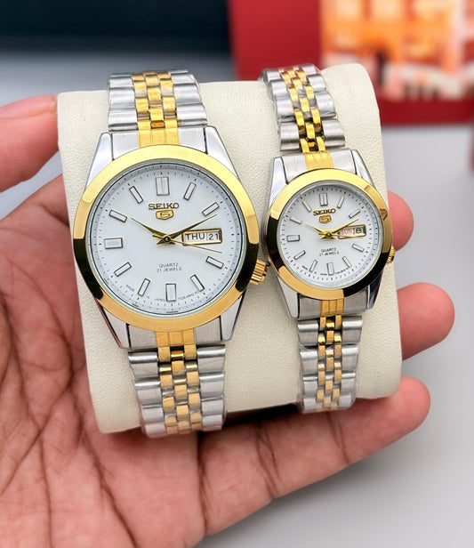 Seiko Couple Watches - For Him & Her