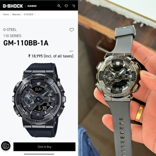G-Shock G-STEEL GM-110BB