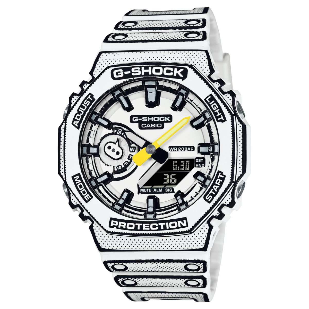 G-SHOCK GA-2100 "Manga Edition - White"