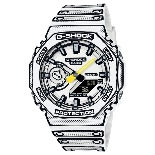 G-SHOCK GA-2100 "Manga Edition - White"