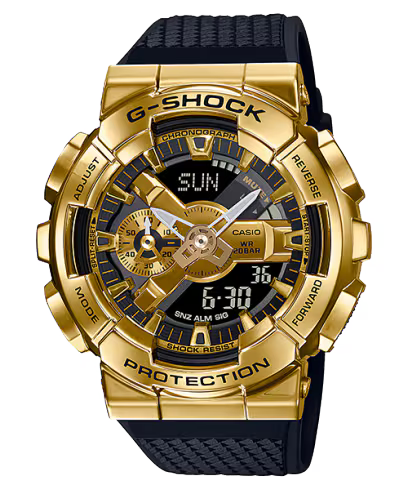 G-Shock Men’s Gold & Black Analog-Digital Watch
