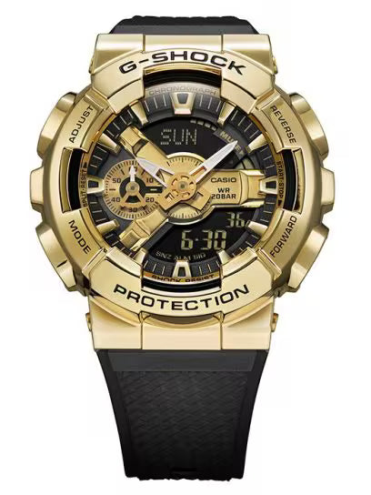 G-Shock Men’s Gold & Black Analog-Digital Watch