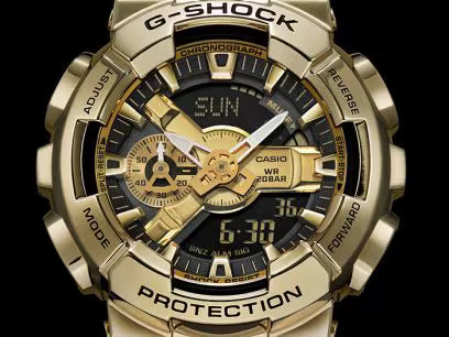 G-Shock Men’s Gold & Black Analog-Digital Watch