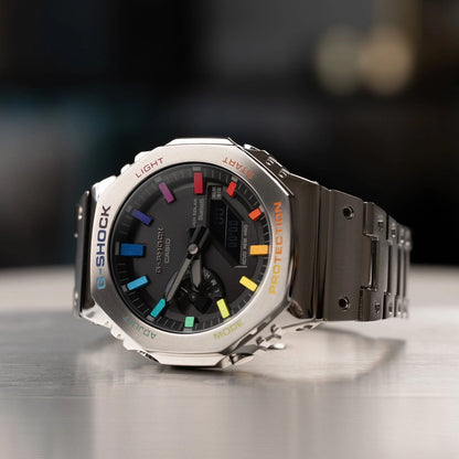 G-SHOCK GA-2100 Full Metal Rainbow Edition