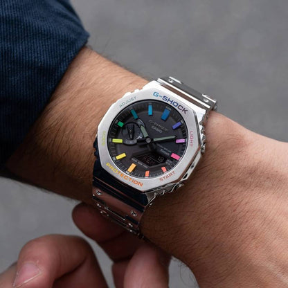 G-SHOCK GA-2100 Full Metal Rainbow Edition