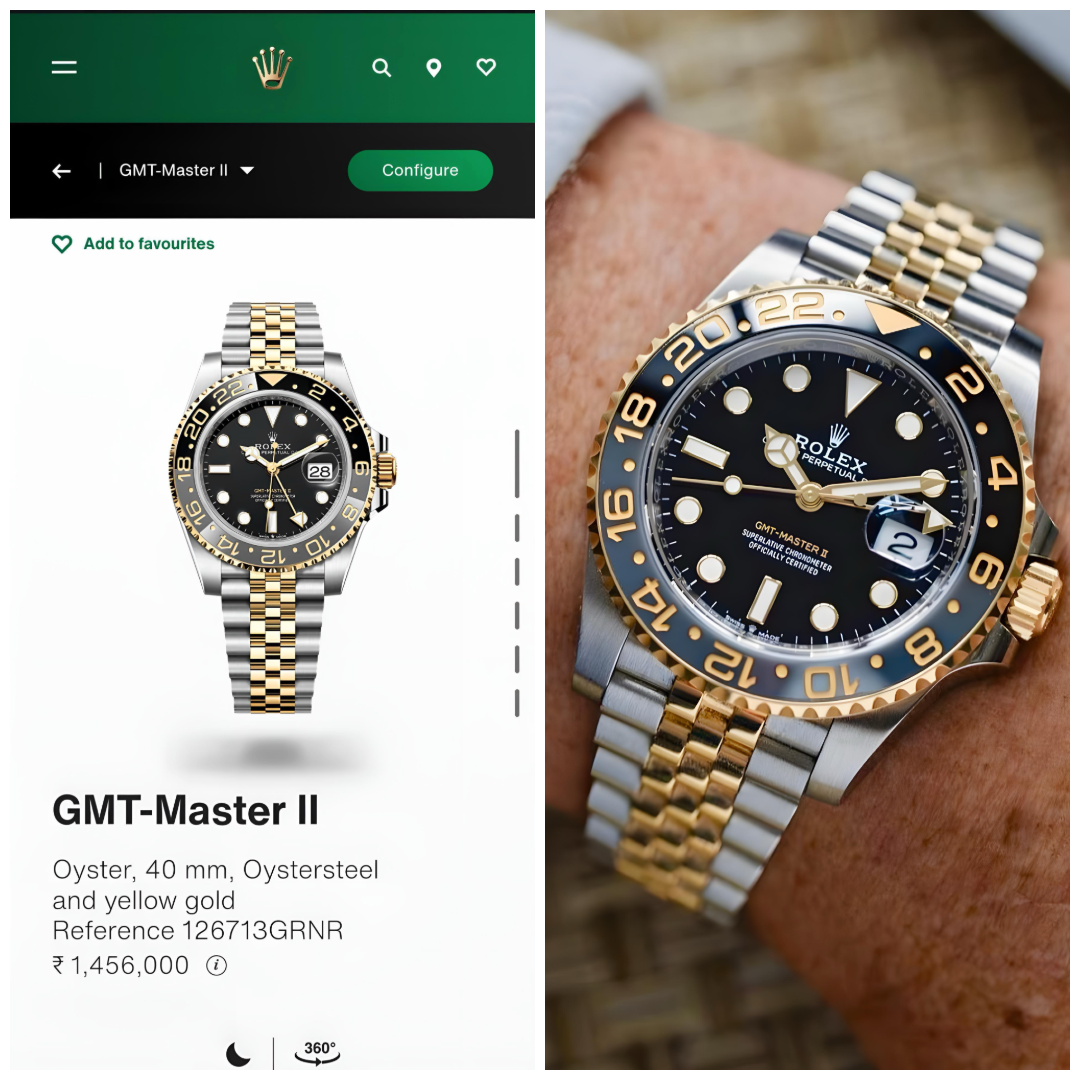 Rolex GMT Master II Mens Watch