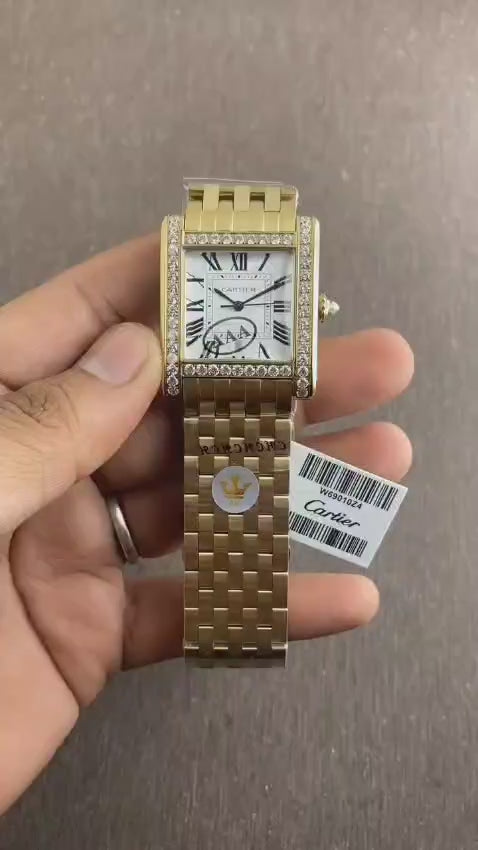 Cartier Golden W69010Z4 Unisex Watch