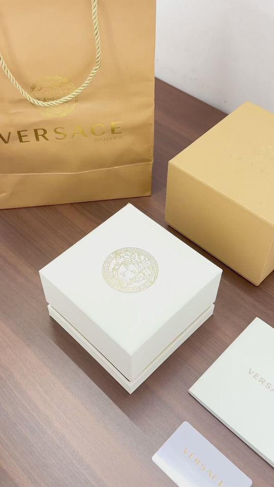Versace Greca Action Chronograph Watch for Men's