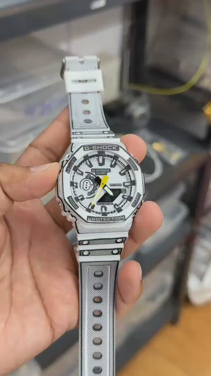 G-SHOCK GA-2100 "Manga Edition - White"