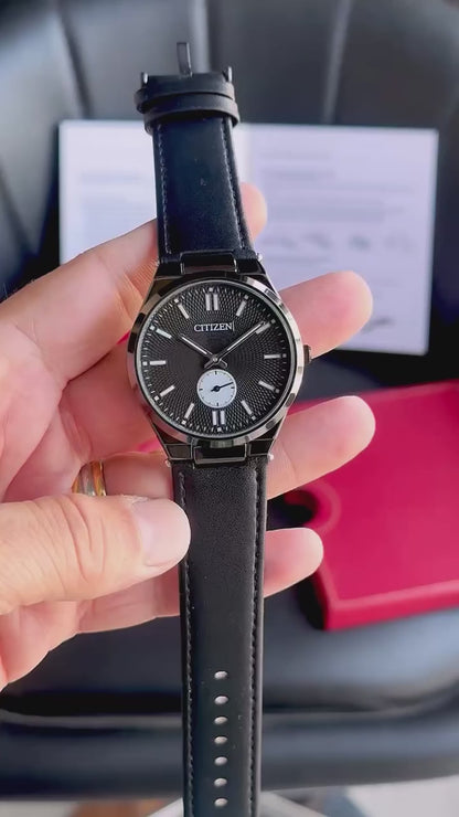 Citizen Leather Nk5010-01H Watch