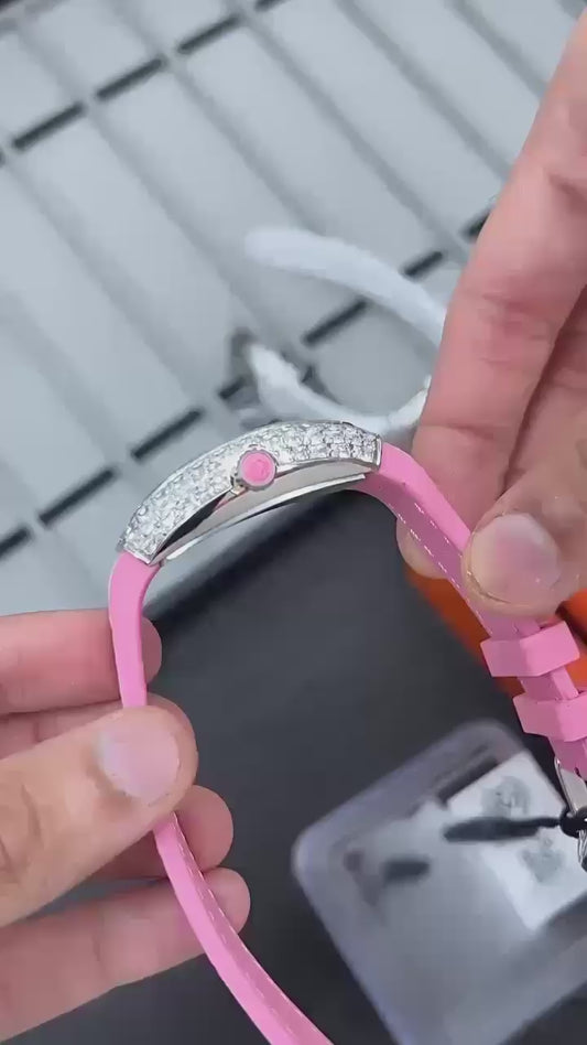 Franck Muller Vanguard Lady Colour Dreams Rose Skeleton