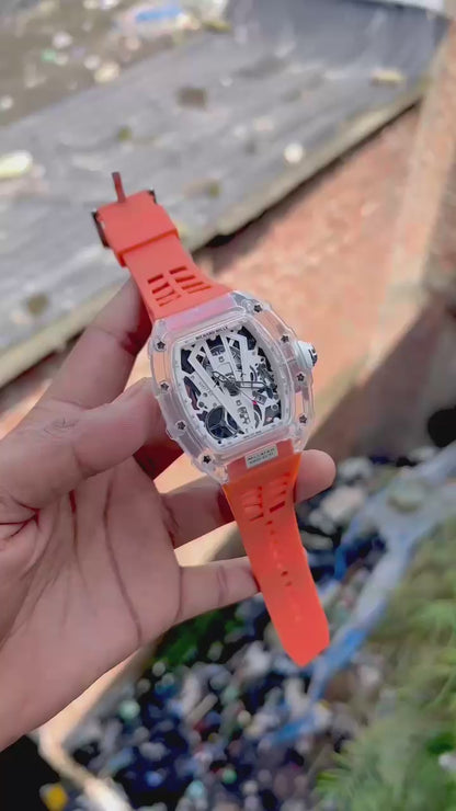 Richard Mille Transparent Skeleton Luxury Watch